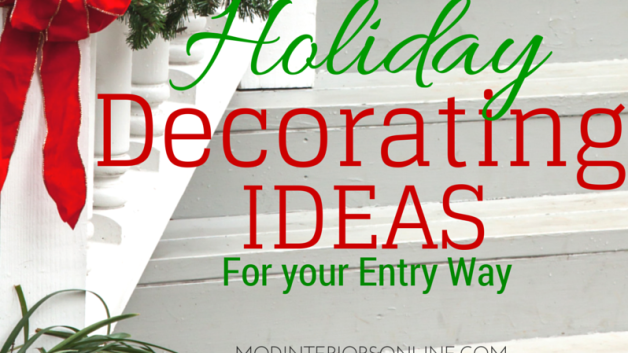 Holiday Decorating Ideas For Your Entryway Mod Interiors