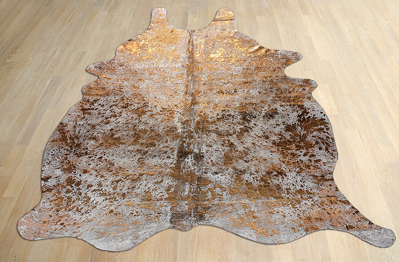 Funky Finds Friday Metallic Cowhide Rug Mod Interiors