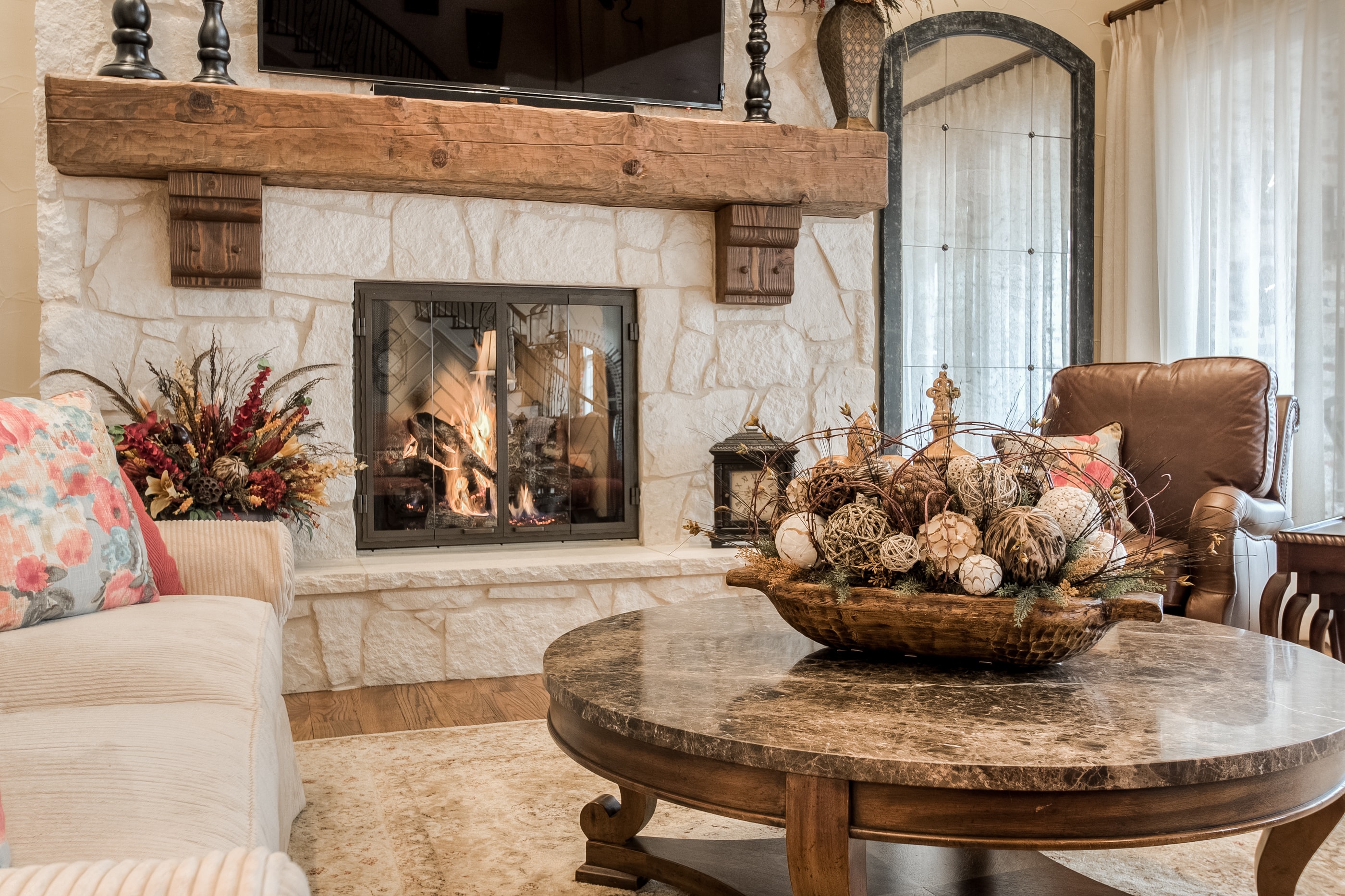Luxury holiday and Christmas interior design by MOD Interiors