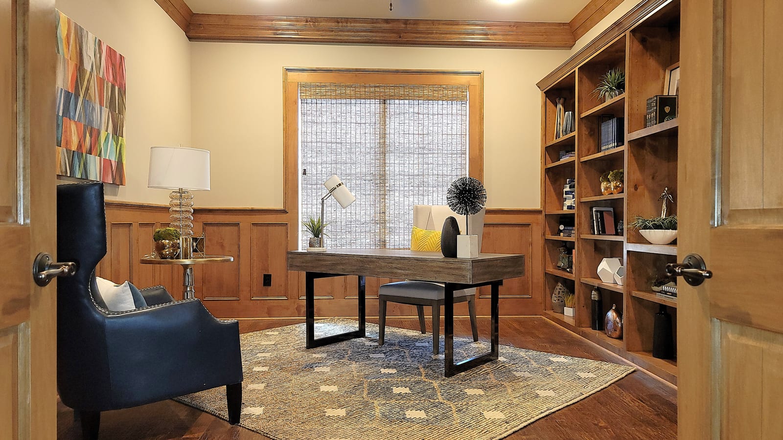 The Study — A Private Office — interior