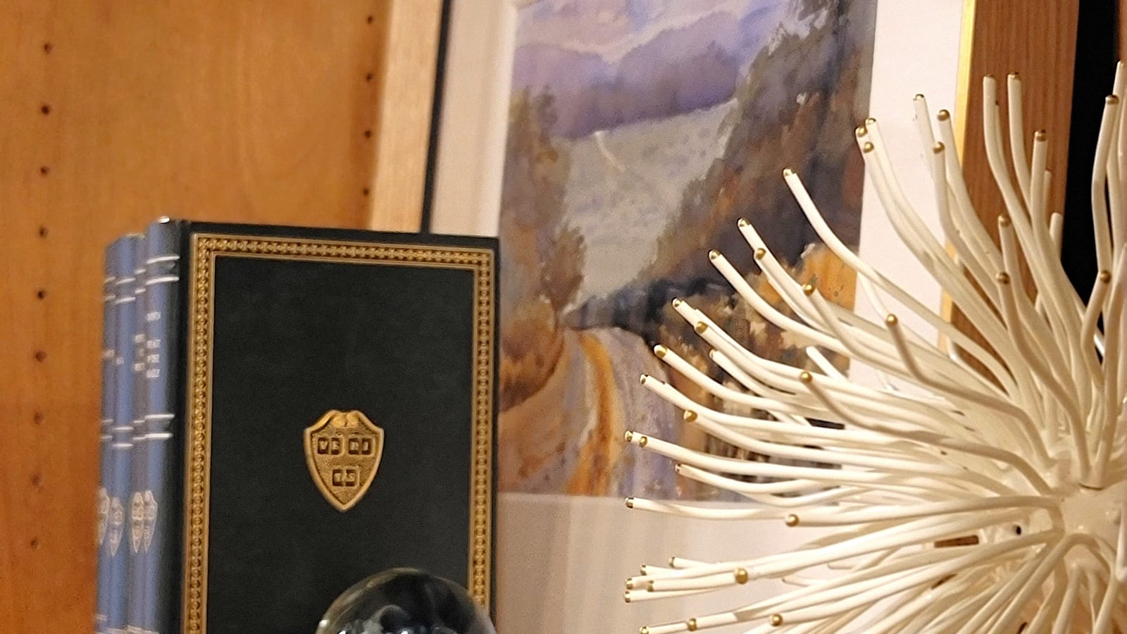 The Study — A Private Office — interior detail