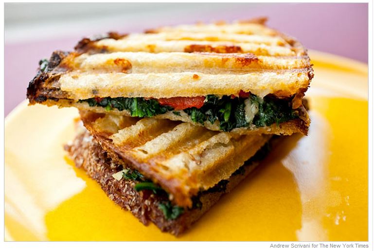 Spinach Panini 