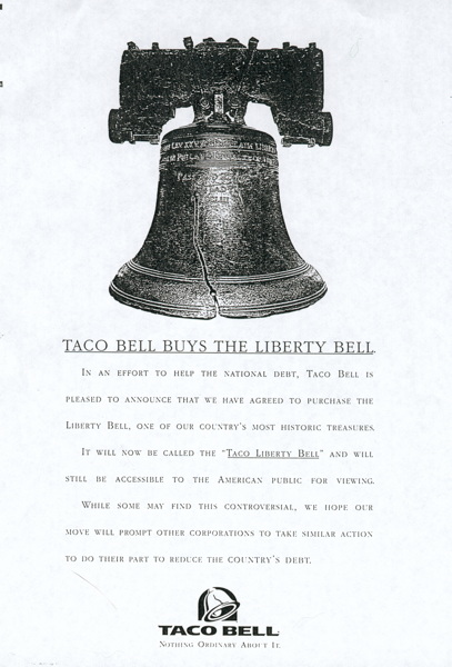 Taco Bell Liberty Bell