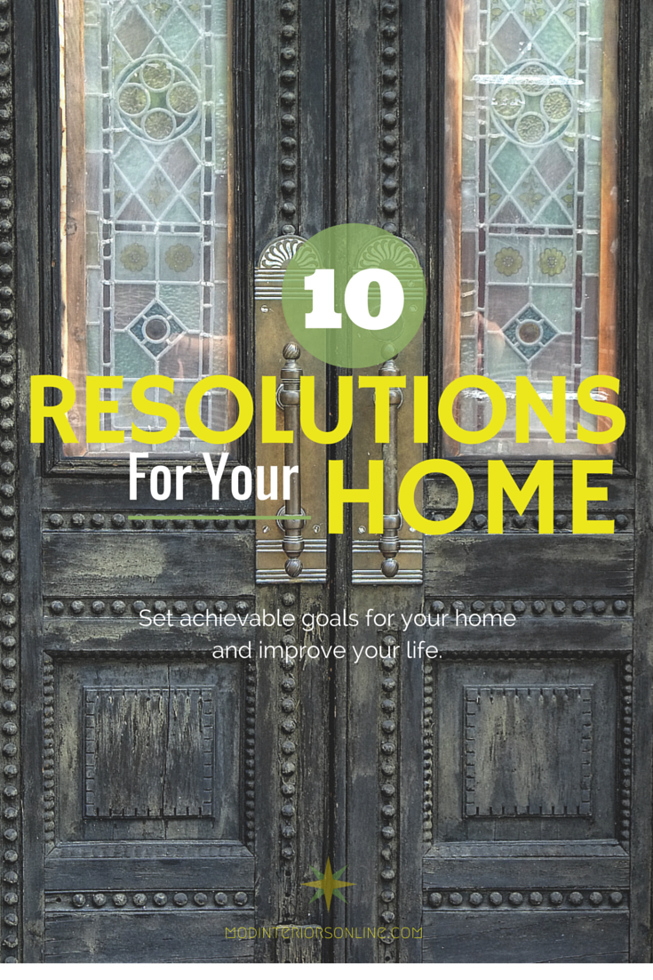 10 resolutions for your home