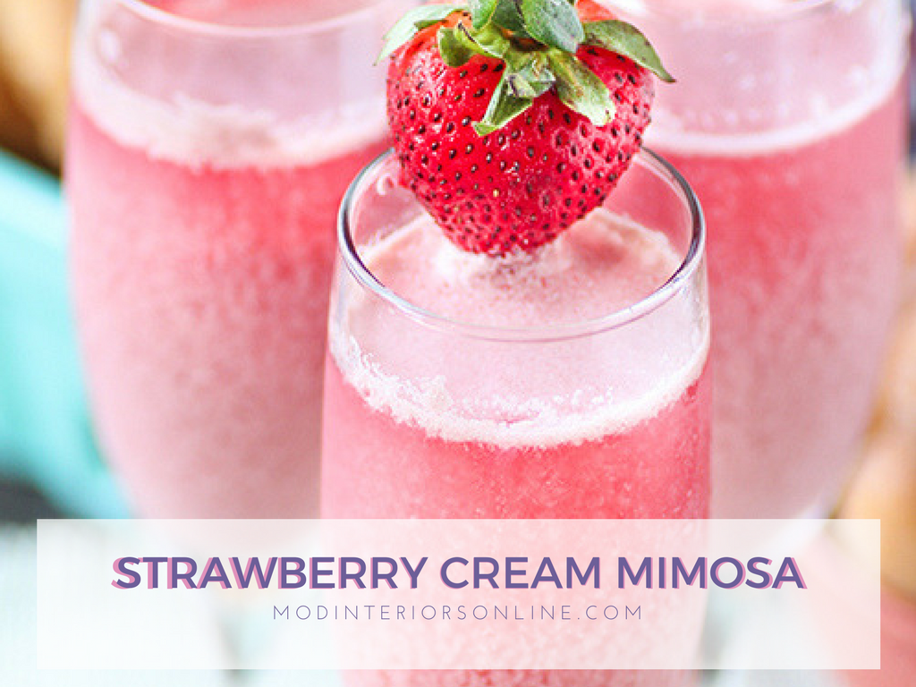 Strawberry Cream Mimosa, beverage, cocktails, Bubbly sparkling champagne, Drink, Cocktail, raspberry, strawberry, cream