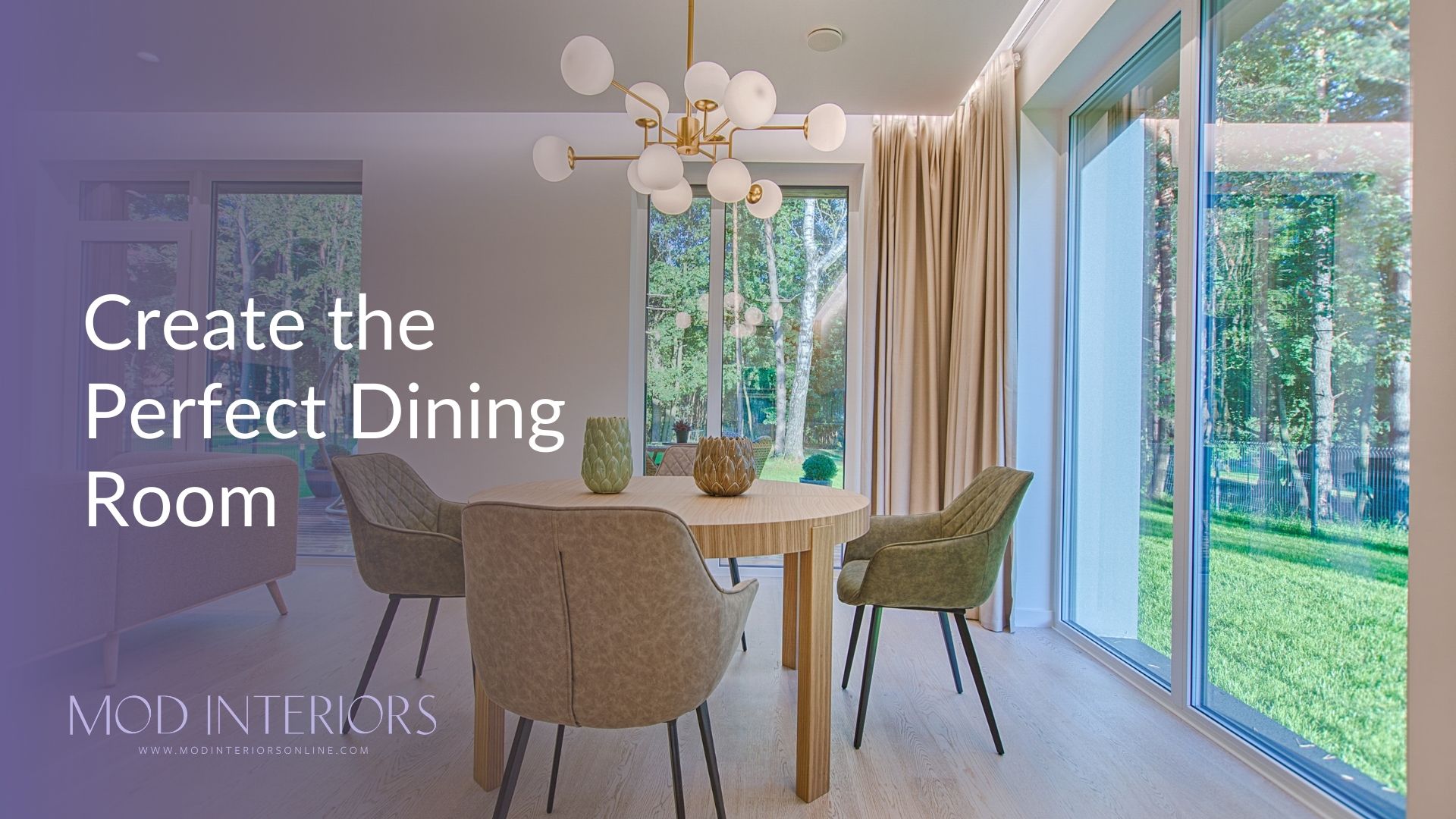 4 Principles for Creating the Perfect Dining Room